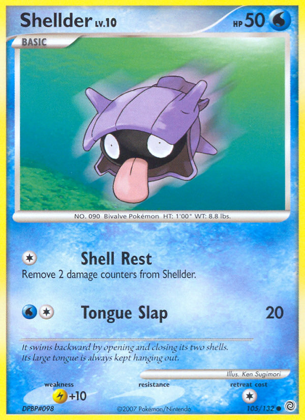 Shellder (105/132) [Diamond & Pearl: Secret Wonders] | Play N Trade Winnipeg