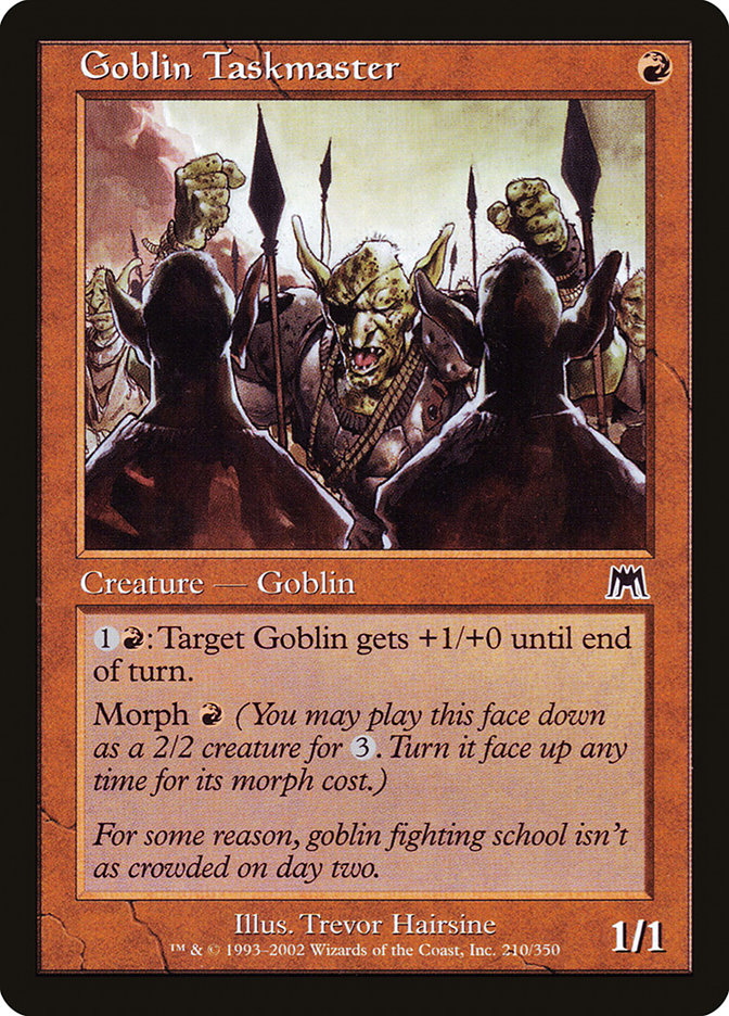 Goblin Taskmaster [Onslaught] | Play N Trade Winnipeg