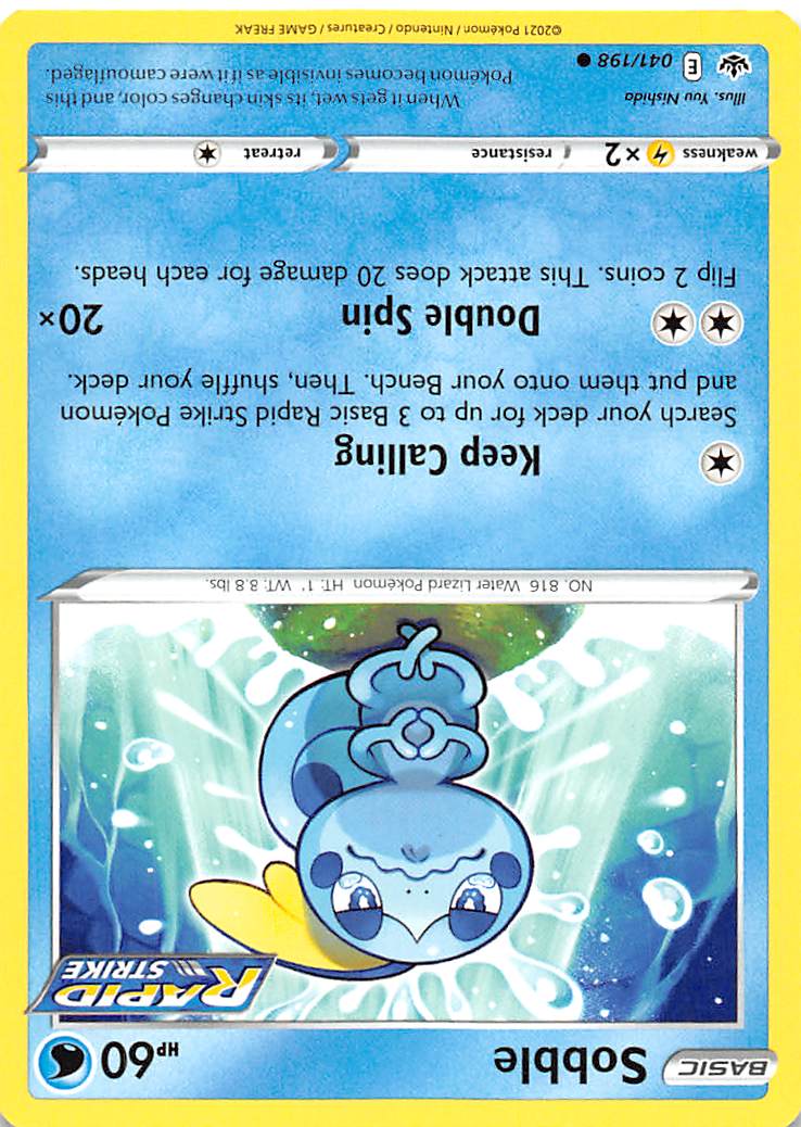 Sobble (041/198) [Sword & Shield: Chilling Reign] | Play N Trade Winnipeg