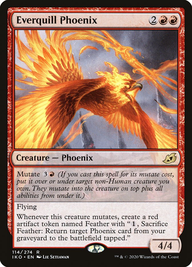 Everquill Phoenix [Ikoria: Lair of Behemoths] | Play N Trade Winnipeg