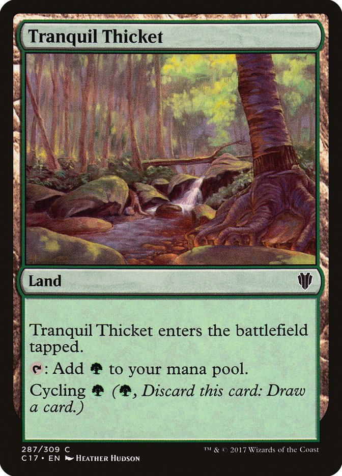 Tranquil Thicket [Commander 2017] | Play N Trade Winnipeg