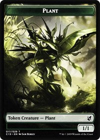 Plant // Morph Double-sided Token [Commander 2019 Tokens] | Play N Trade Winnipeg