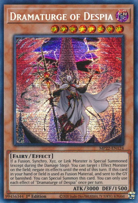 Dramaturge of Despia [MP22-EN124] Prismatic Secret Rare | Play N Trade Winnipeg