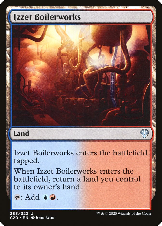 Izzet Boilerworks [Commander 2020] | Play N Trade Winnipeg