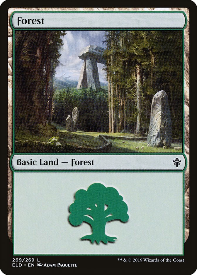 Forest (269) [Throne of Eldraine] | Play N Trade Winnipeg