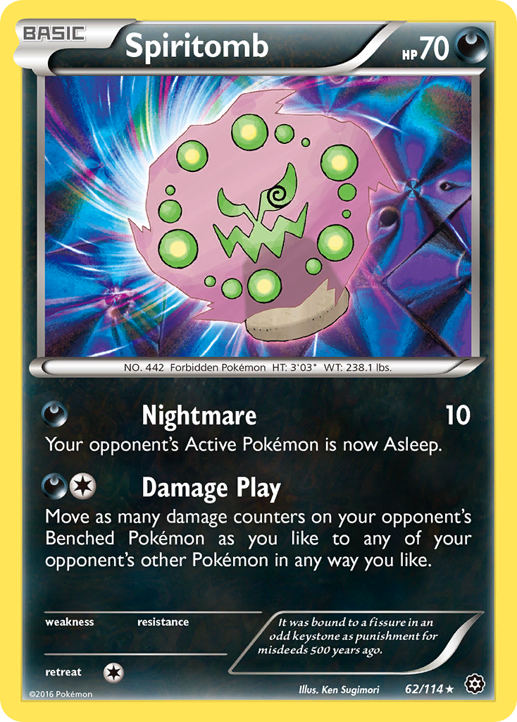 Spiritomb (62/114) [XY: Steam Siege] | Play N Trade Winnipeg