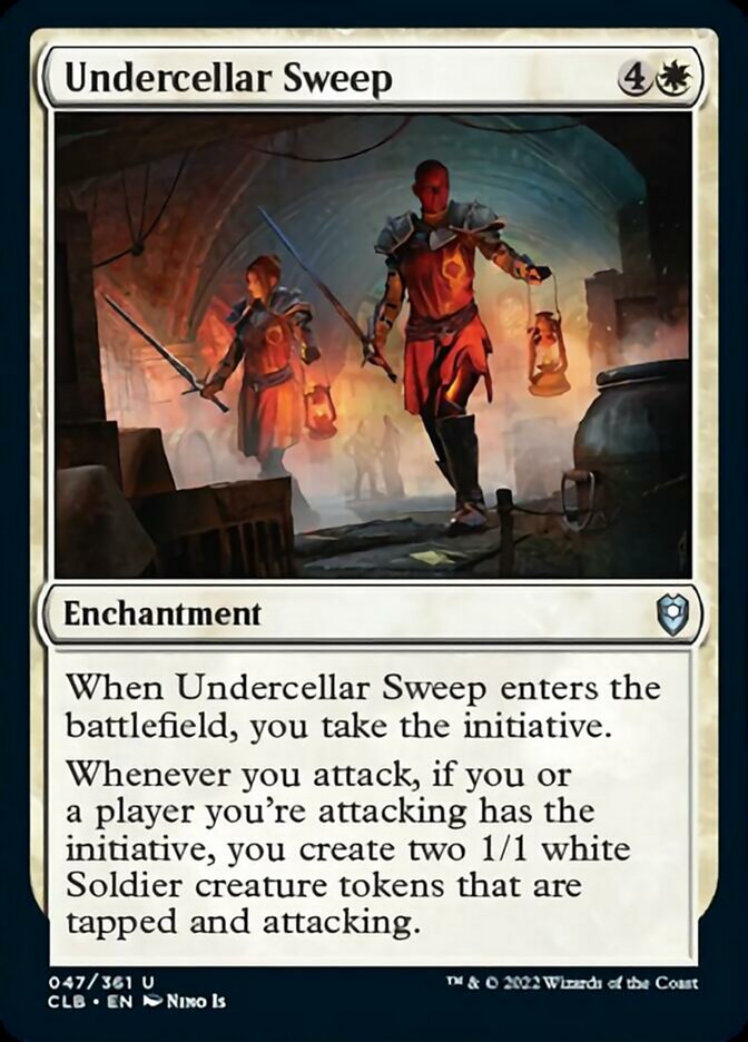 Undercellar Sweep [Commander Legends: Battle for Baldur's Gate] | Play N Trade Winnipeg