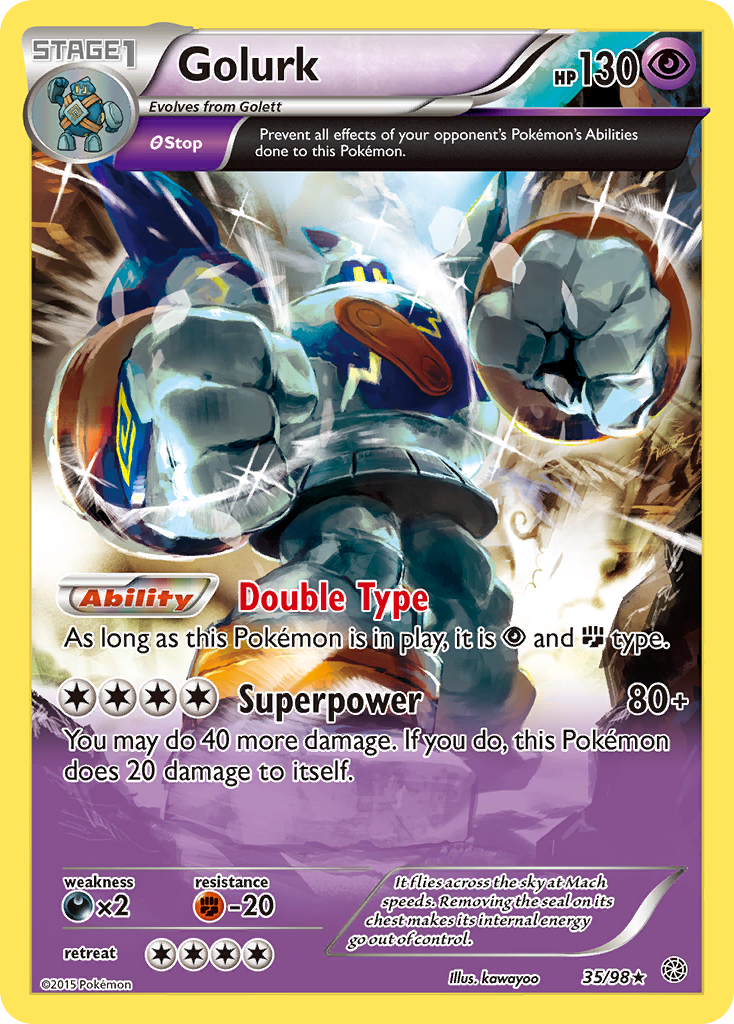 Golurk (35/98) [XY: Ancient Origins] | Play N Trade Winnipeg