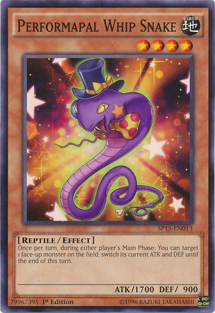 Performapal Whip Snake [SP15-EN013] Common | Play N Trade Winnipeg