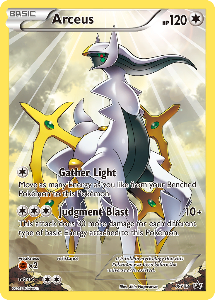 Arceus (XY83) [XY: Black Star Promos] | Play N Trade Winnipeg