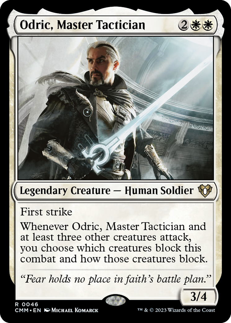 Odric, Master Tactician [Commander Masters] | Play N Trade Winnipeg