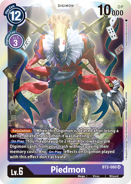 Piedmon [BT2-080] [Release Special Booster Ver.1.0] | Play N Trade Winnipeg