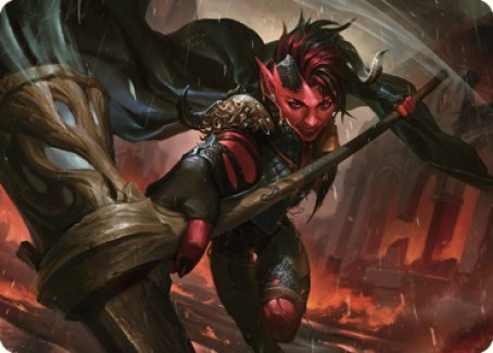 Karlach, Fury of Avernus Art Card (34) [Commander Legends: Battle for Baldur's Gate Art Series] | Play N Trade Winnipeg