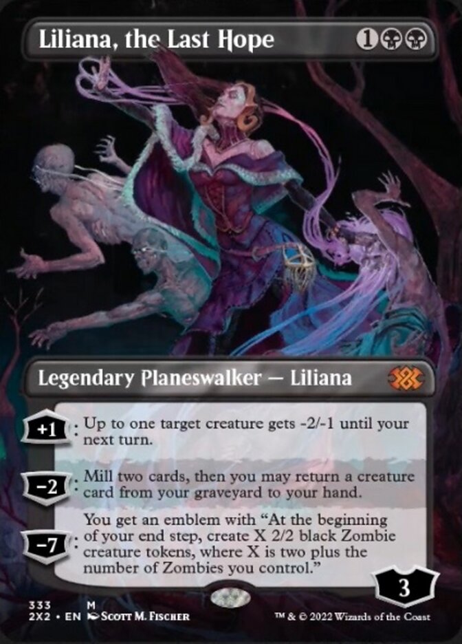 Liliana, the Last Hope (Borderless) [Double Masters 2022] | Play N Trade Winnipeg