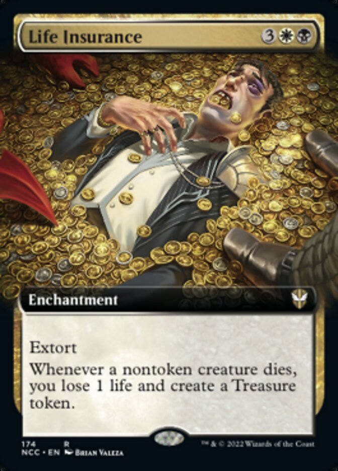Life Insurance (Extended Art) [Streets of New Capenna Commander] | Play N Trade Winnipeg