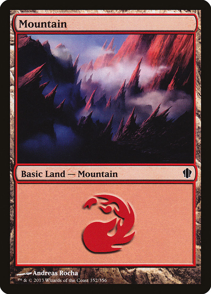 Mountain (352) [Commander 2013] | Play N Trade Winnipeg