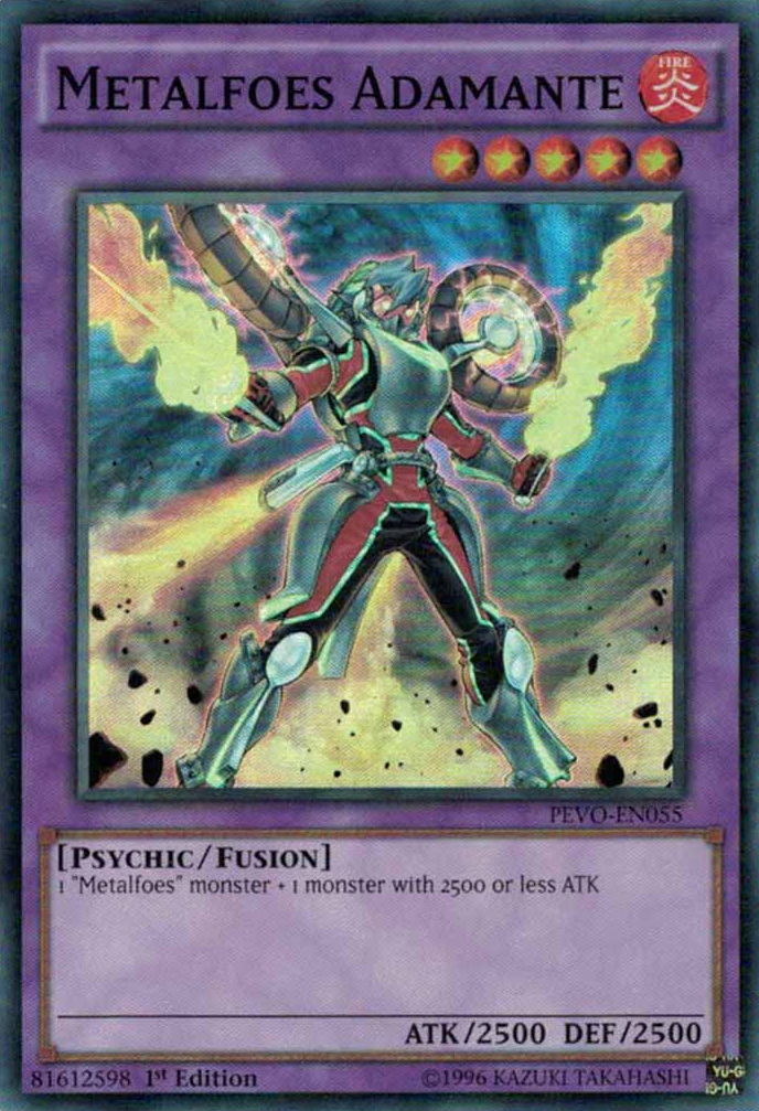 Metalfoes Adamante [PEVO-EN055] Super Rare | Play N Trade Winnipeg