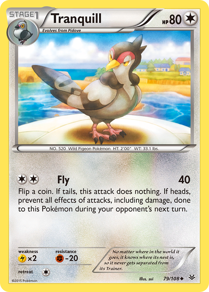 Tranquill (79/108) [XY: Roaring Skies] | Play N Trade Winnipeg