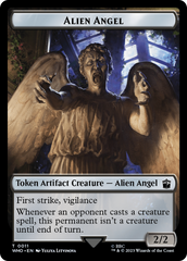 Alien Angel // Mutant Double-Sided Token [Doctor Who Tokens] | Play N Trade Winnipeg