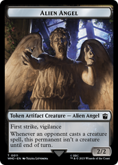 Copy // Alien Angel Double-Sided Token [Doctor Who Tokens] | Play N Trade Winnipeg