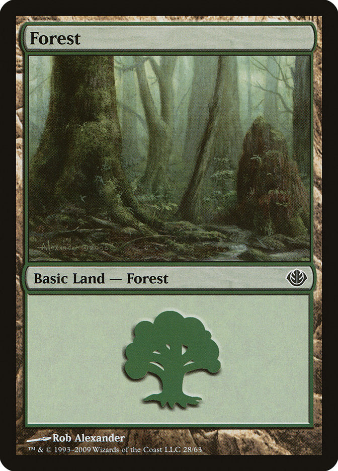 Forest (28) [Duel Decks: Garruk vs. Liliana] | Play N Trade Winnipeg