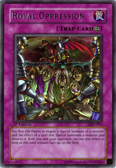 Royal Oppression [LOD-091] Rare | Play N Trade Winnipeg