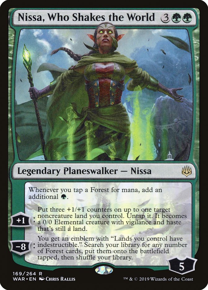 Nissa, Who Shakes the World [War of the Spark] | Play N Trade Winnipeg