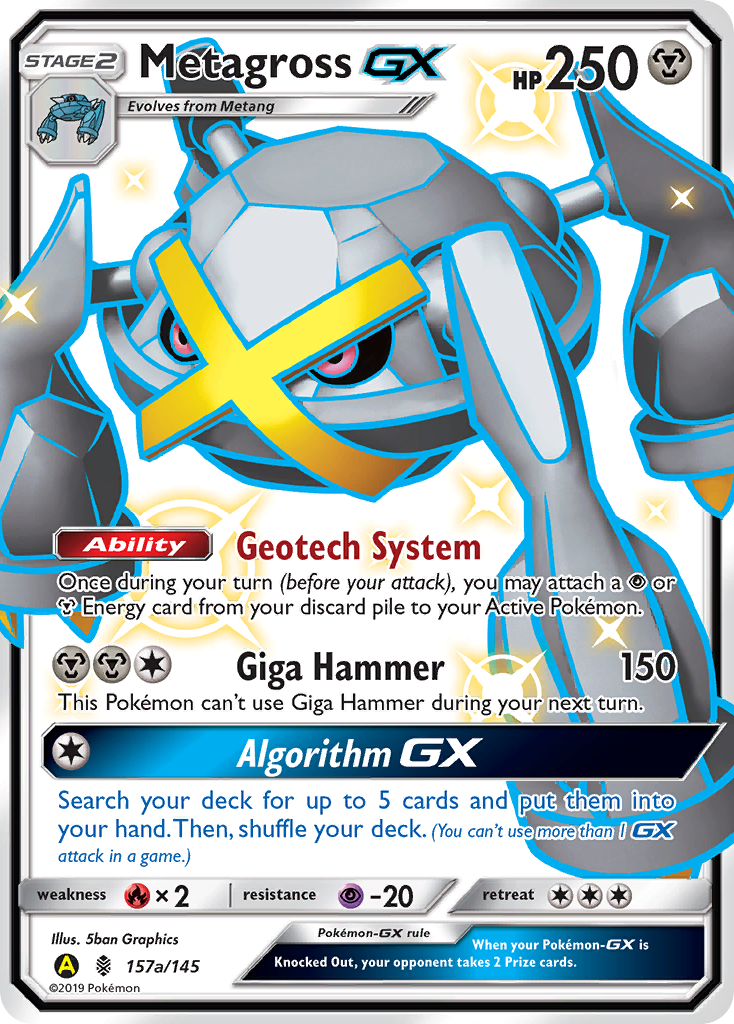 Metagross GX (157a/145) [Alternate Art Promos] | Play N Trade Winnipeg