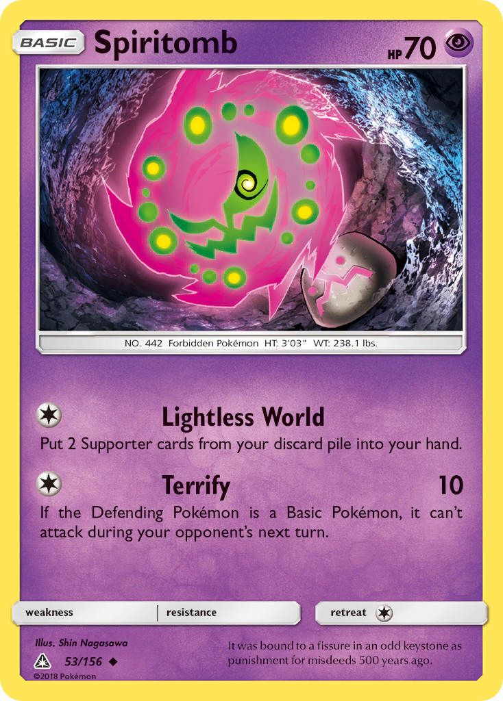 Spiritomb (53/156) [Sun & Moon: Ultra Prism] | Play N Trade Winnipeg