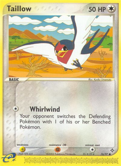 Taillow (76/97) [EX: Dragon] | Play N Trade Winnipeg