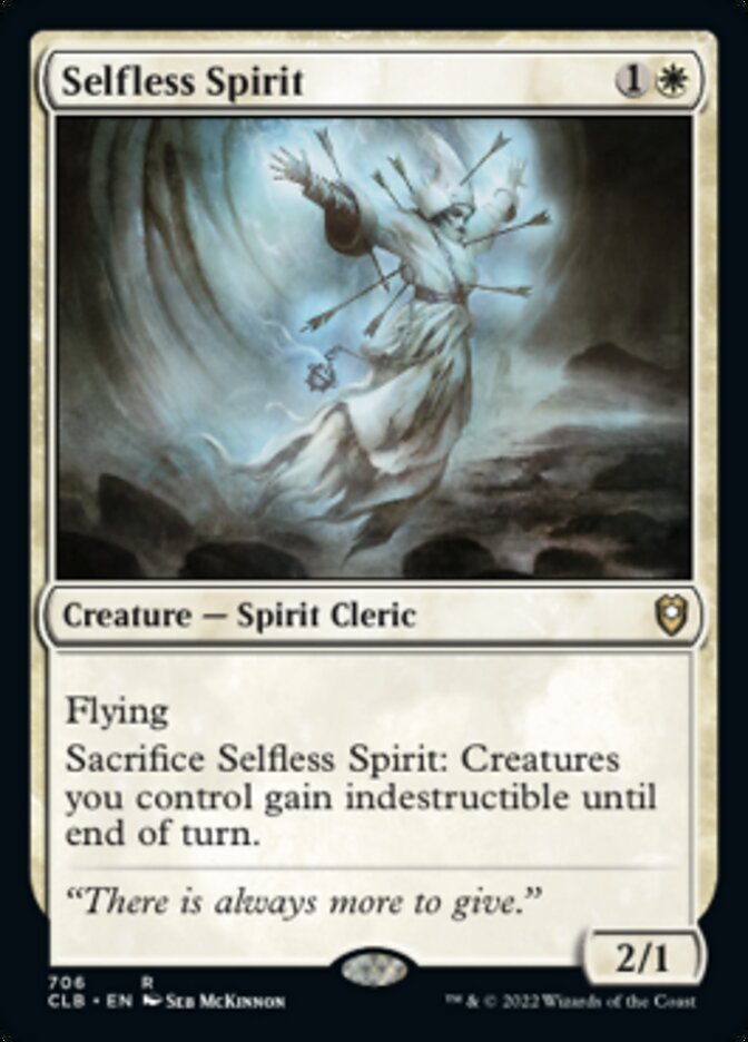 Selfless Spirit [Commander Legends: Battle for Baldur's Gate] | Play N Trade Winnipeg