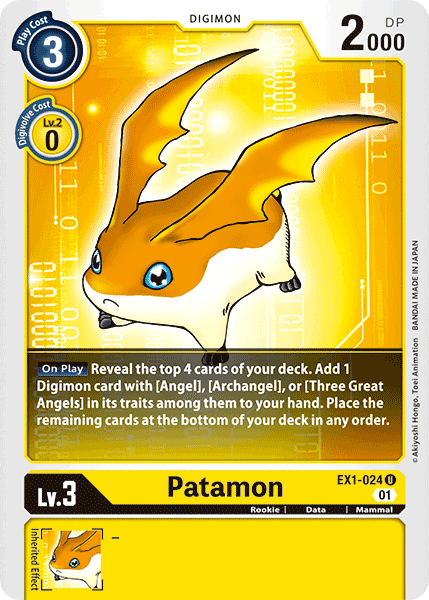 Patamon [EX1-024] [Classic Collection] | Play N Trade Winnipeg