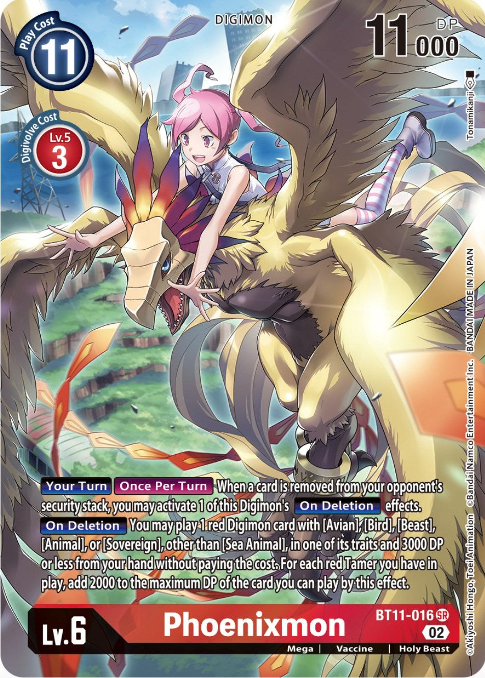 Phoenixmon [BT11-016] (Alternate Art) [Dimensional Phase] | Play N Trade Winnipeg