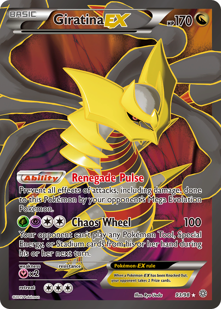 Giratina EX (93/98) [XY: Ancient Origins] | Play N Trade Winnipeg