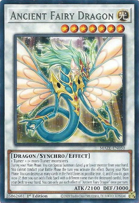 Ancient Fairy Dragon [MAZE-EN050] Rare | Play N Trade Winnipeg