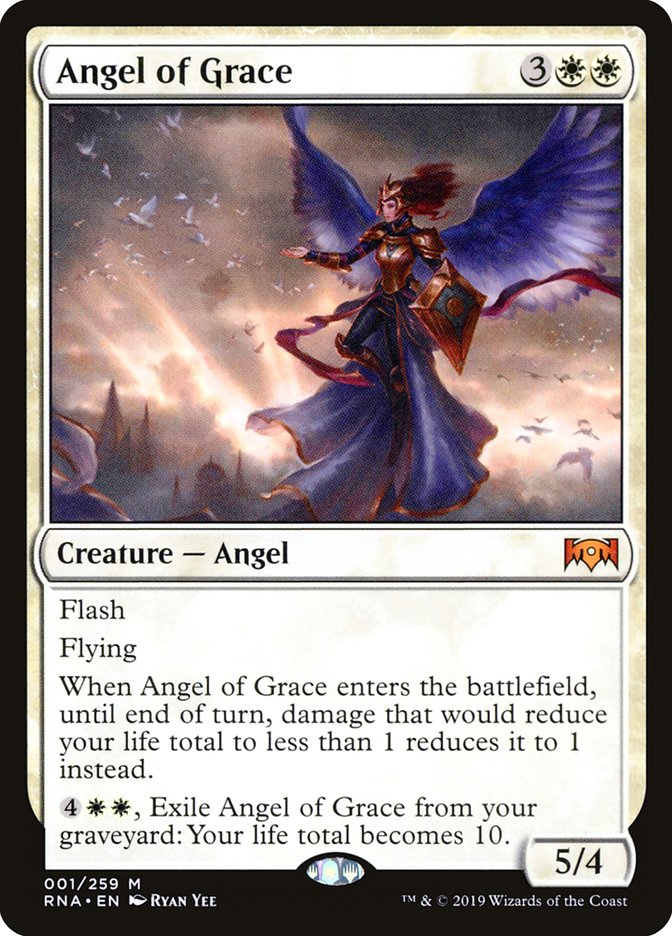 Angel of Grace [Ravnica Allegiance] | Play N Trade Winnipeg