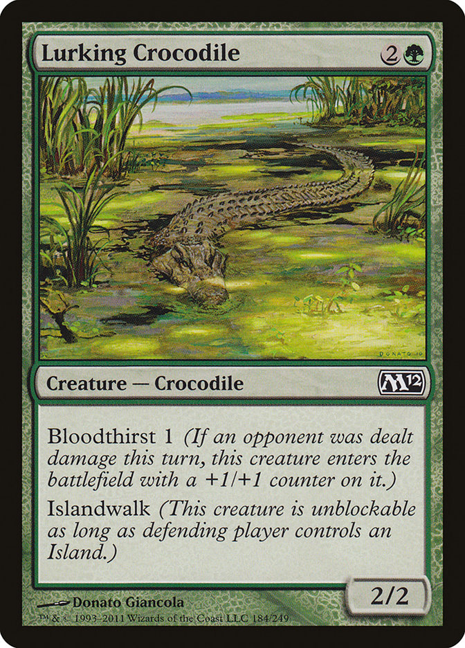 Lurking Crocodile [Magic 2012] | Play N Trade Winnipeg