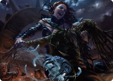 Olivia's Midnight Ambush Art Card [Innistrad: Midnight Hunt Art Series] | Play N Trade Winnipeg