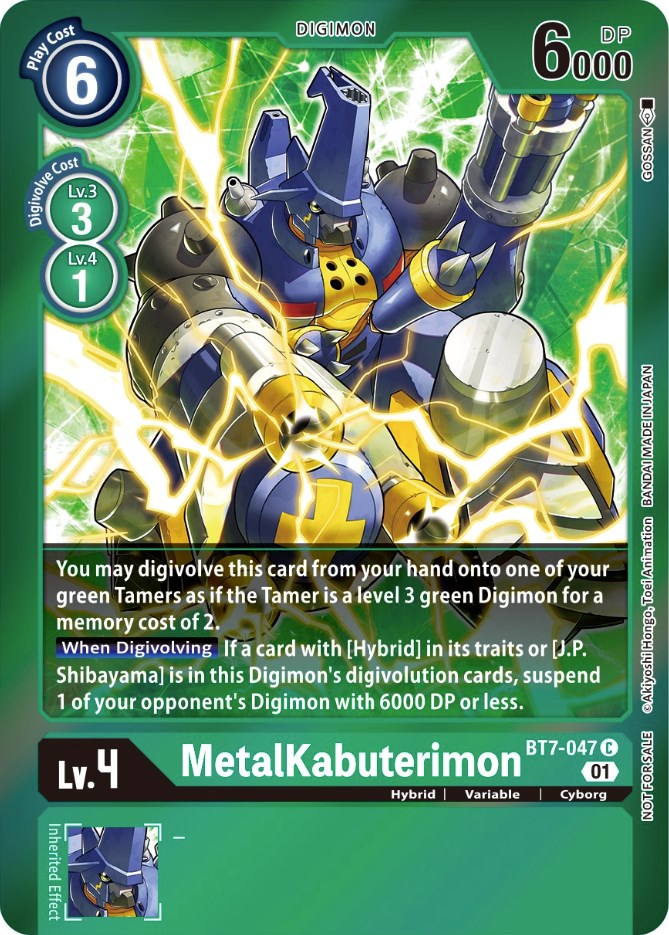 MetalKabuterimon [BT7-047] (Event Pack 3) [Next Adventure Promos] | Play N Trade Winnipeg