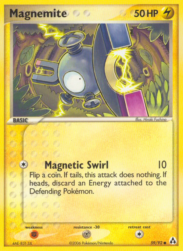 Magnemite (59/92) [EX: Legend Maker] | Play N Trade Winnipeg