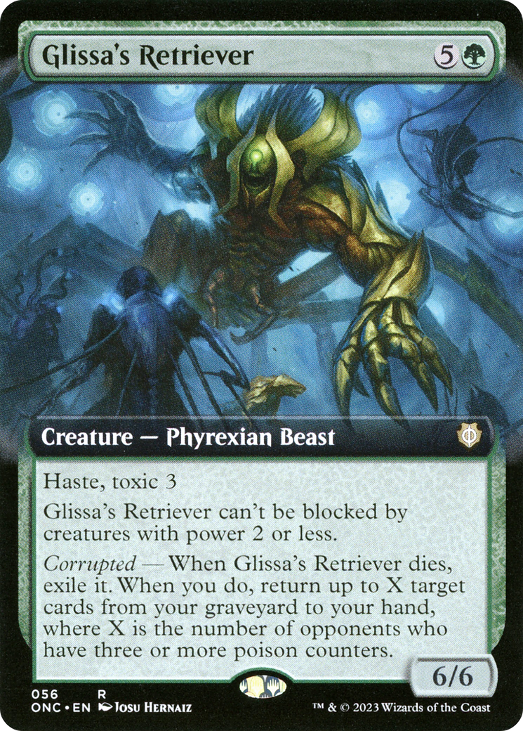 Glissa's Retriever (Extended Art) [Phyrexia: All Will Be One Commander] | Play N Trade Winnipeg