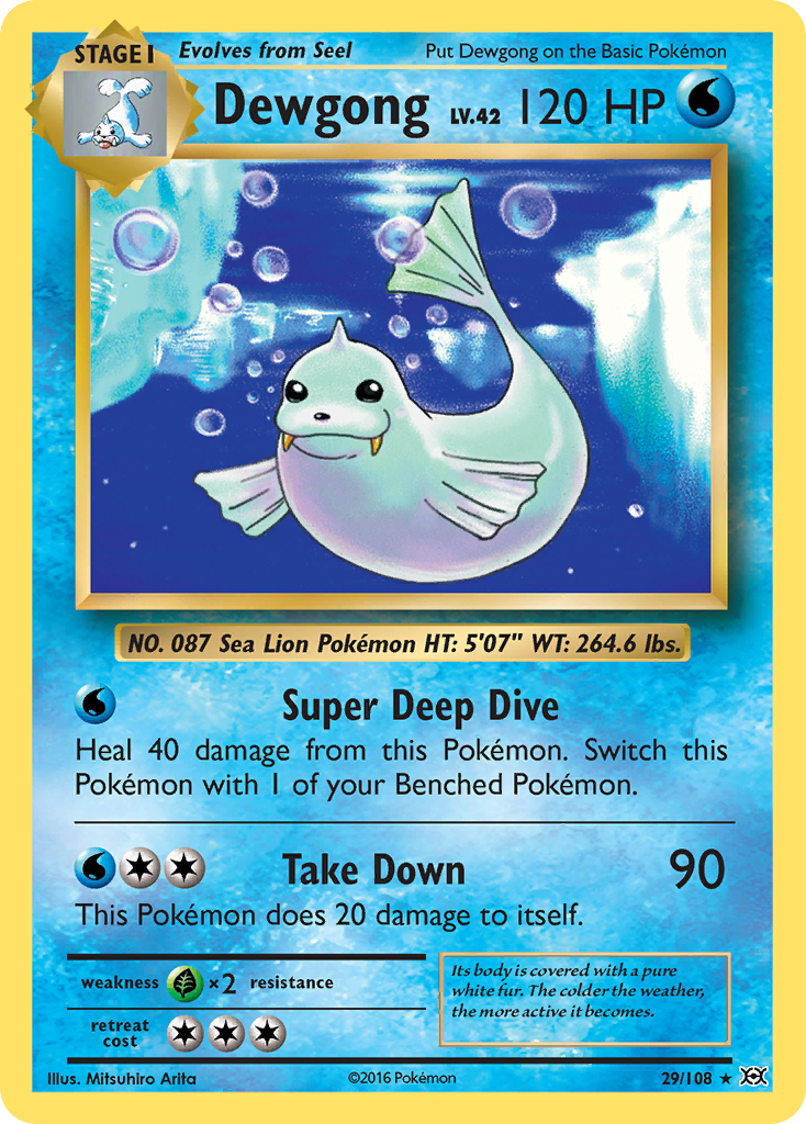 Dewgong (29/108) [XY: Evolutions] | Play N Trade Winnipeg