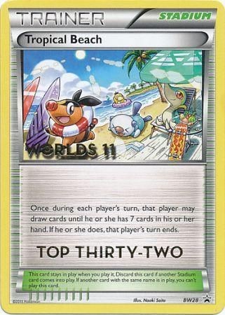 Tropical Beach (BW28) (Top 32) [Black & White: Black Star Promos] | Play N Trade Winnipeg