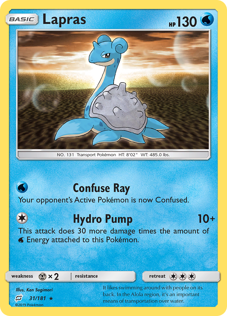 Lapras (31/181) [Sun & Moon: Team Up] | Play N Trade Winnipeg