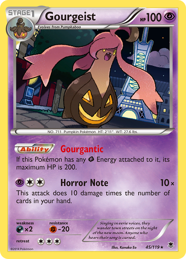 Gourgeist (45/119) [XY: Phantom Forces] | Play N Trade Winnipeg