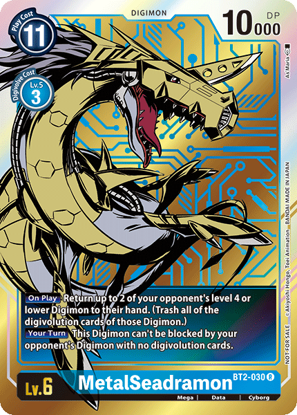 MetalSeadramon [BT2-030] (Dash Pack) [Release Special Booster Ver.1.0 Promos] | Play N Trade Winnipeg