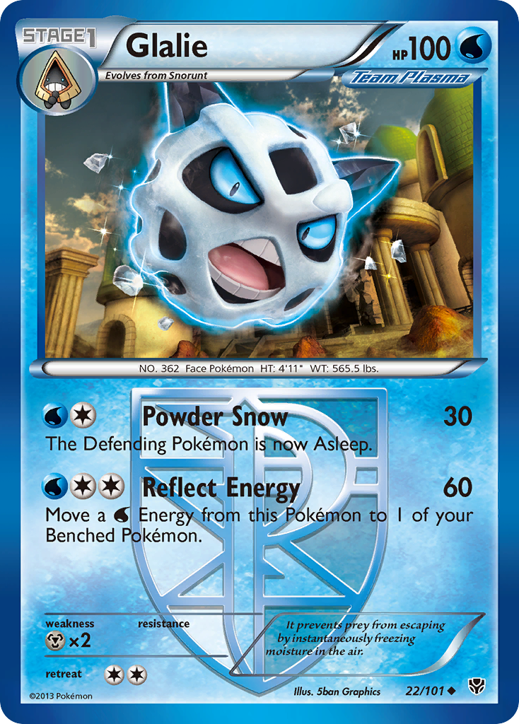 Glalie (22/101) [Black & White: Plasma Blast] | Play N Trade Winnipeg