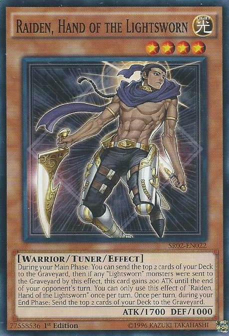 Raiden, Hand of the Lightsworn [SR02-EN022] Common | Play N Trade Winnipeg