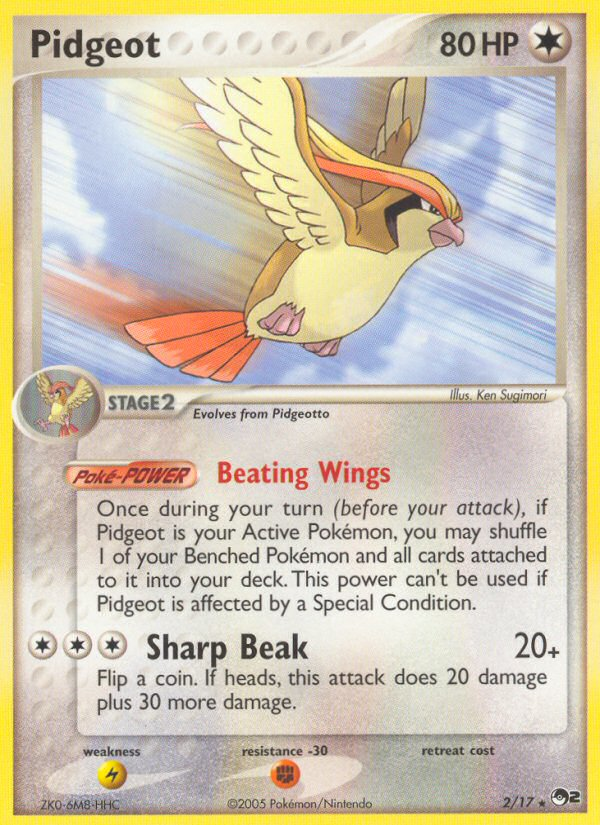 Pidgeot (2/17) [POP Series 2] | Play N Trade Winnipeg