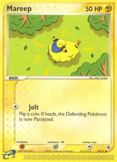 Mareep (64/97) [EX: Dragon] | Play N Trade Winnipeg